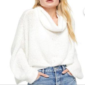 NWOT Free people Bff White Sweater